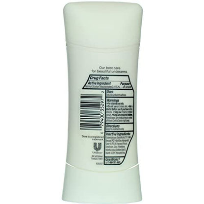 Dove Advanced Care Antiperspirant Deodorant Cool Essentials, 2.6 oz (Pack of 3)