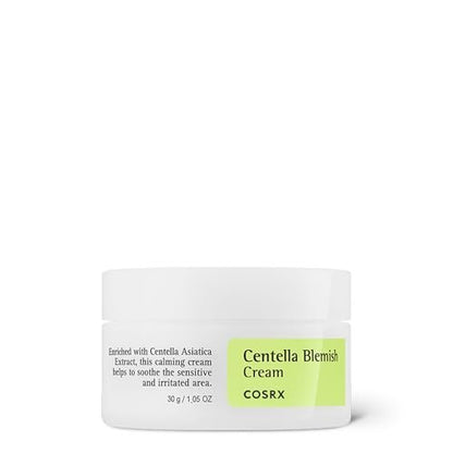 COSRX Centella Blemish Cream - 1.05 fl oz / 30g - Vegan, Cruelty-Free, Paraben-Free Korean Skin Care Avelisse