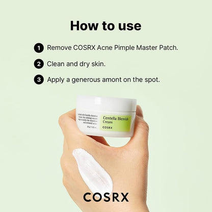 COSRX Centella Blemish Cream - 1.05 fl oz / 30g - Vegan, Cruelty-Free, Paraben-Free Korean Skin Care Avelisse