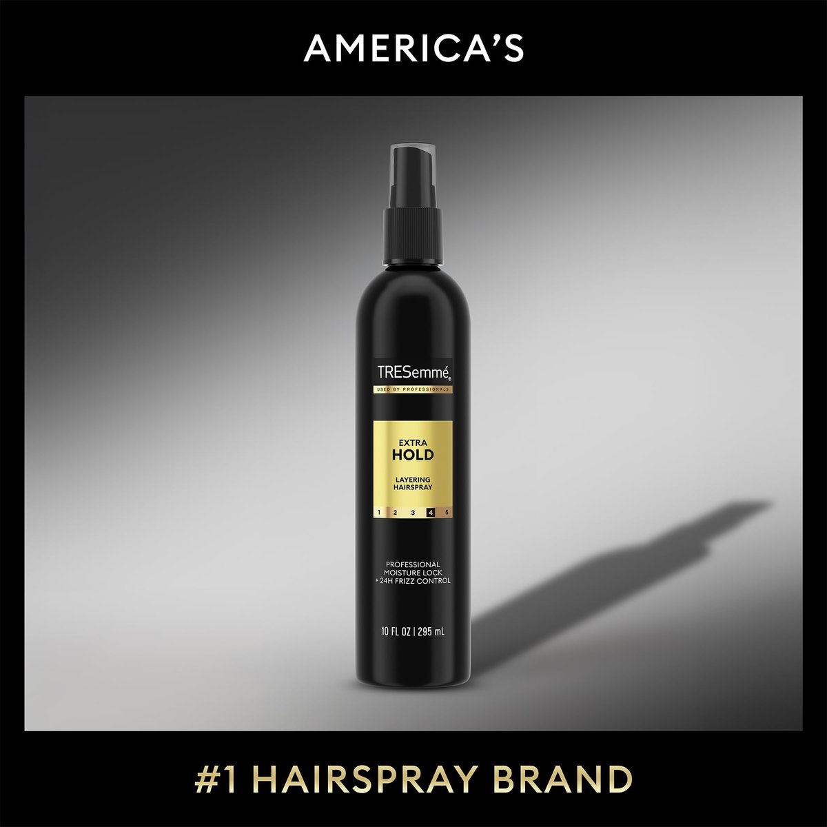 TRESemmé Extra Hold Hairspray Non-Aerosol 3-Pack with Keratin Repair Hair Mask – 24H Hold & Frizz Control Avelisse