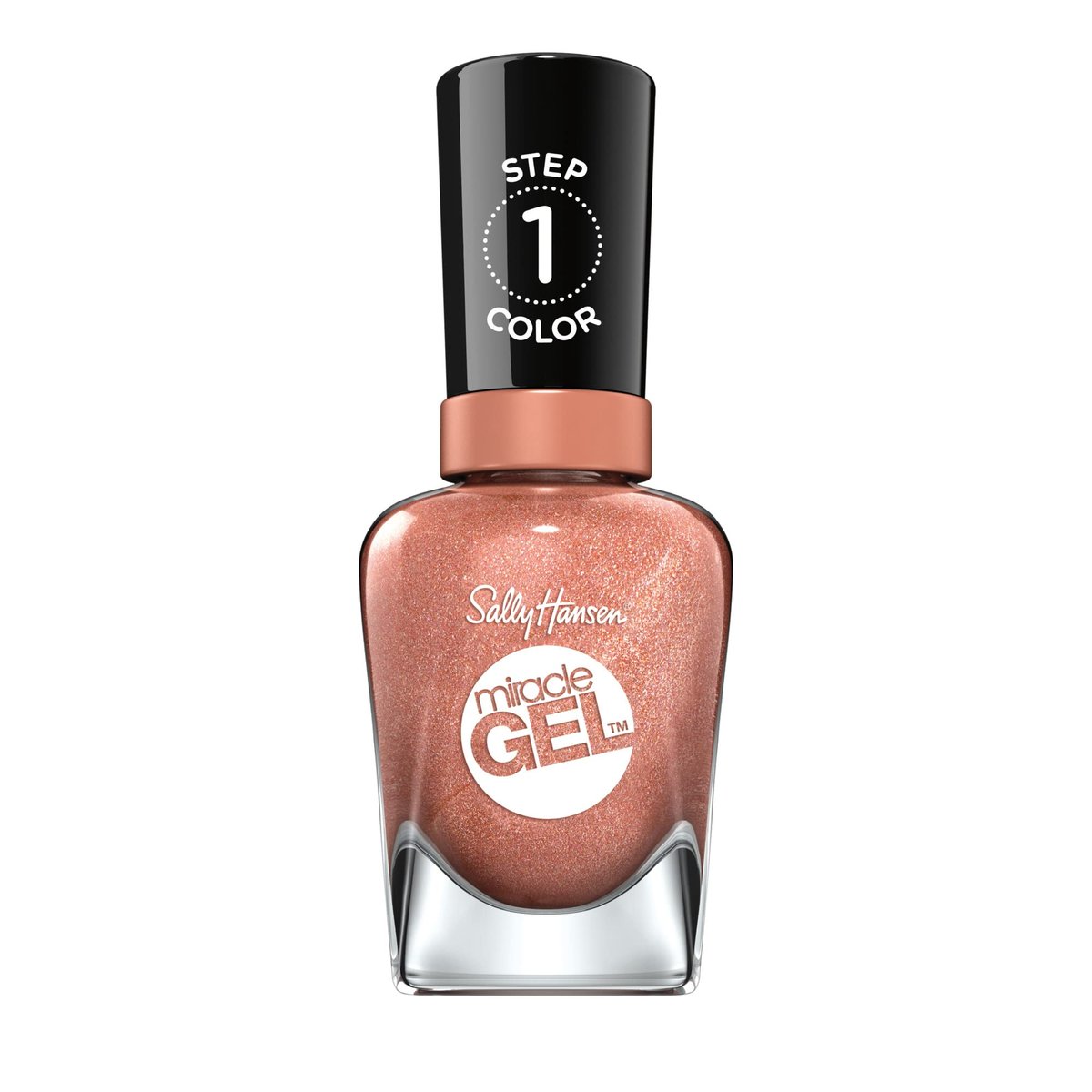 Sally Hansen Miracle Gel™ Nail Polish, Terra-Coppa, Long-Lasting Gel-Like Shine Without UV Lamp, 0.5 fl oz Avelisse
