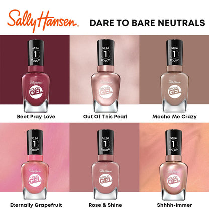 Sally Hansen Miracle Gel™ Nail Polish, Terra-Coppa, Long-Lasting Gel-Like Shine Without UV Lamp, 0.5 fl oz Avelisse