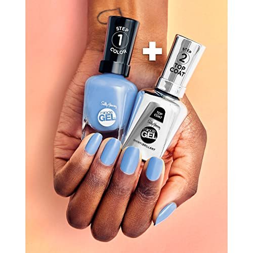 Sally Hansen Miracle Gel™ Nail Polish, Terra-Coppa, Long-Lasting Gel-Like Shine Without UV Lamp, 0.5 fl oz Avelisse