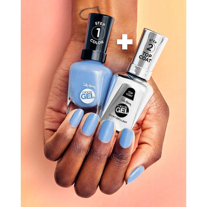 Sally Hansen Miracle Gel™ Nail Polish, Terra-Coppa, Long-Lasting Gel-Like Shine Without UV Lamp, 0.5 fl oz Avelisse