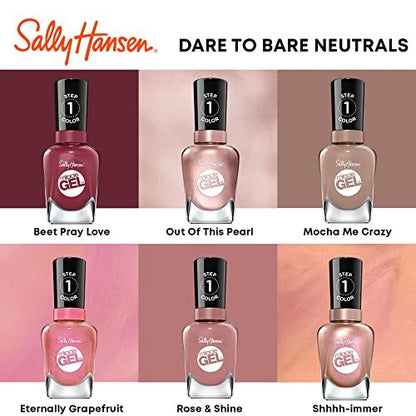Sally Hansen Miracle Gel™ Nail Polish, Terra-Coppa, Long-Lasting Gel-Like Shine Without UV Lamp, 0.5 fl oz Avelisse