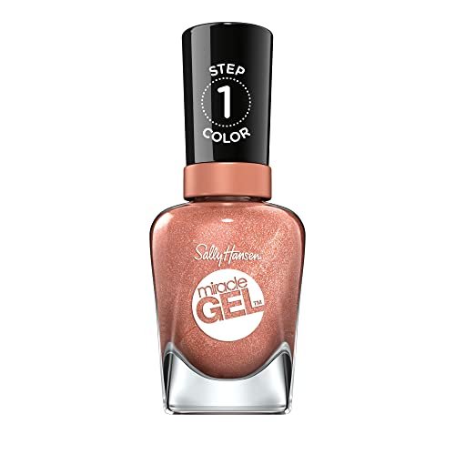 Sally Hansen Miracle Gel™ Nail Polish, Terra-Coppa, Long-Lasting Gel-Like Shine Without UV Lamp, 0.5 fl oz Avelisse