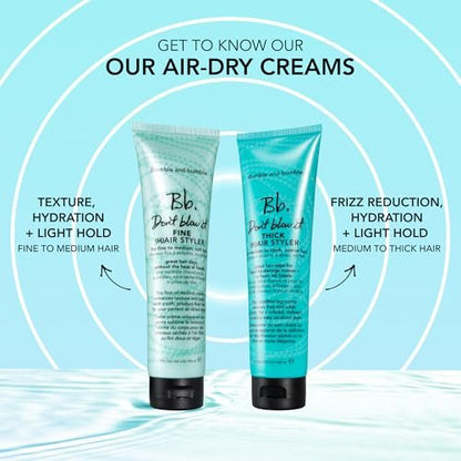 Bumble and bumble. Don't Blow It Fine (H) Air Styler Air Dry Cream - 5 Fl Oz