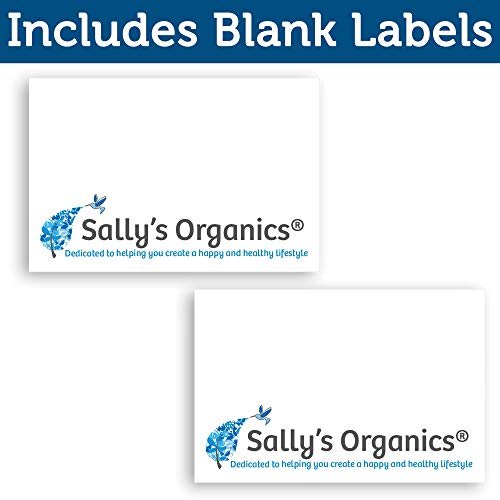 Sally's Organics Empty Blue Glass Small Portable Atomizer Spritzer, 2 Pack (4 oz) - Refillable Travel Spray Bottles - görsel 8