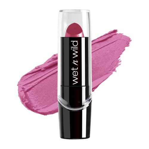 wet n wild Silk Finish Lipstick - Retro Pink - Hydrating, Buildable Lip Color with Vitamins A & E and Macadamia Oil - görsel 2