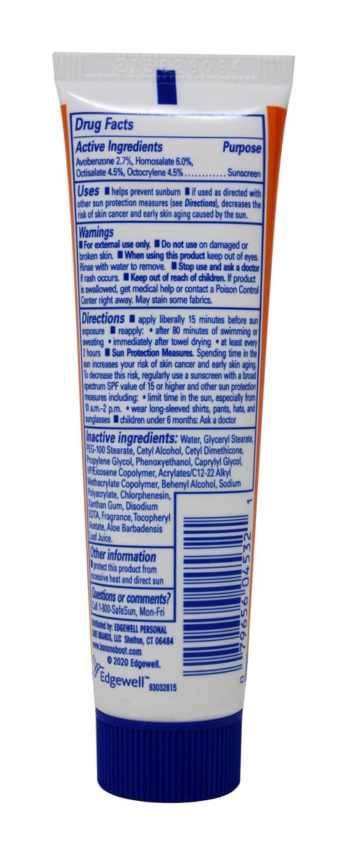 Banana Boat Sport Performance Sunscreen Lotion SPF 30 - 1 oz Travel Size (Pack of 4) - görsel 5