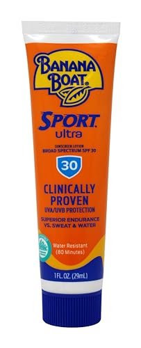 Banana Boat Sport Performance Sunscreen Lotion SPF 30 - 1 oz Travel Size (Pack of 4) - görsel 4
