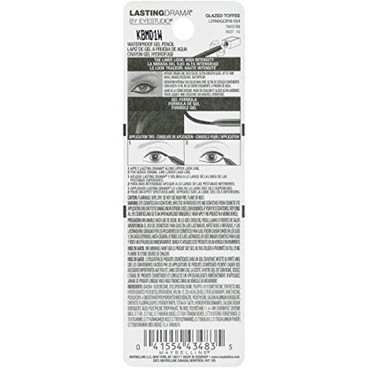 Maybelline Eyestudio Lasting Drama Waterproof Matte Gel Pencil Eyeliner - Glazed Toffee, 1 Count