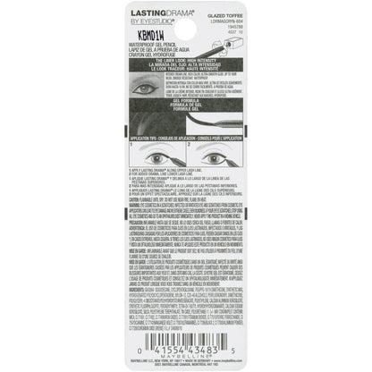 Maybelline Eyestudio Lasting Drama Waterproof Matte Gel Pencil Eyeliner - Glazed Toffee, 1 Count