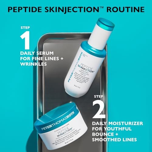 Peter Thomas Roth Peptide Skinjection Amplified Wrinkle-Fix Serum – Clinically Proven Anti-Aging Serum with Matrixyl and Argireline, Refillable, 1 Fl Oz Avelisse