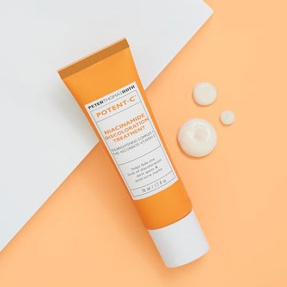 Peter Thomas Roth Potent-C Niacinamide Discoloration Treatment – Intensive Brightening Serum for Dark Spots & Post-Acne Marks Avelisse