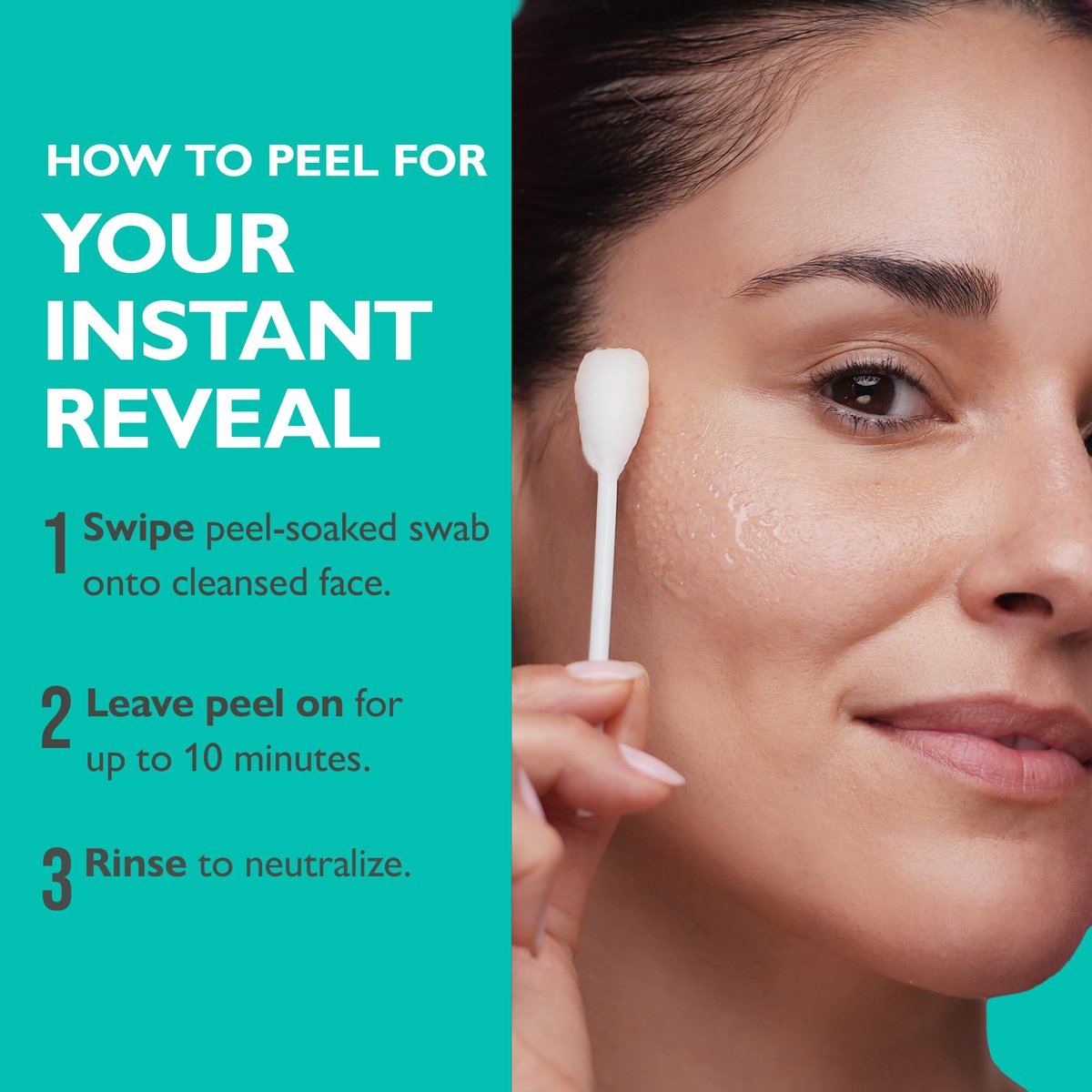 Peter Thomas Roth Even Smoother Instant Reveal Facial Peel – Glycolic Acid Exfoliator for Brightening (8 Pack) Avelisse