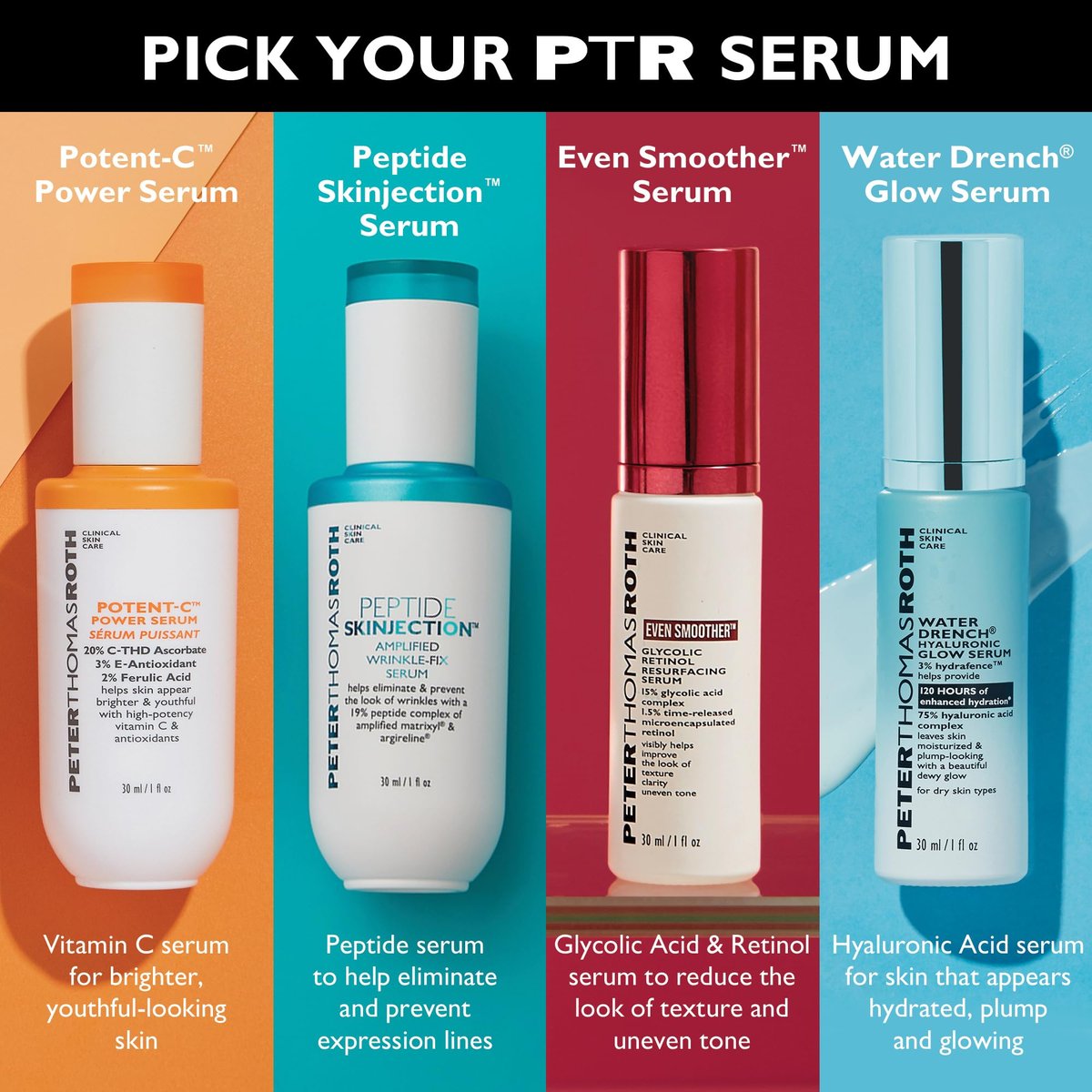 Peter Thomas Roth Potent-C Power Serum – Vitamin C Brightening Serum for Radiant Skin Avelisse