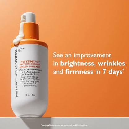 Peter Thomas Roth Potent-C Power Serum – Vitamin C Brightening Serum for Radiant Skin Avelisse