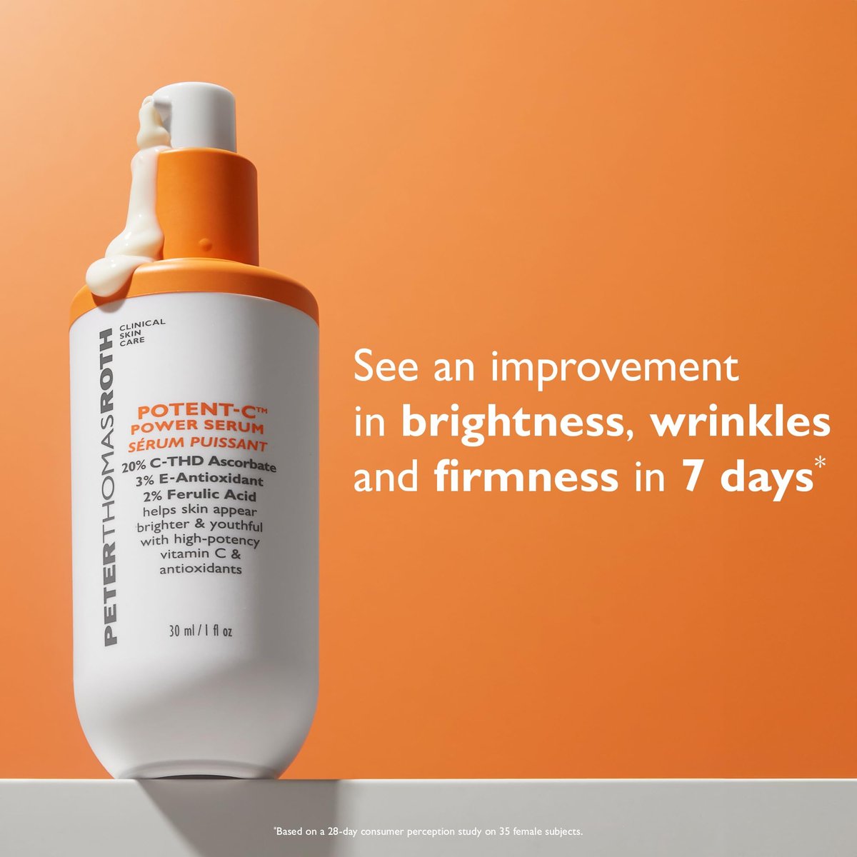 Peter Thomas Roth Potent-C Power Serum – Vitamin C Brightening Serum for Radiant Skin Avelisse