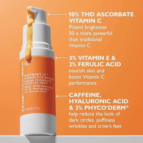 Peter Thomas Roth Potent-C Power Eye Cream - Brightening & Anti-Aging Treatment Avelisse