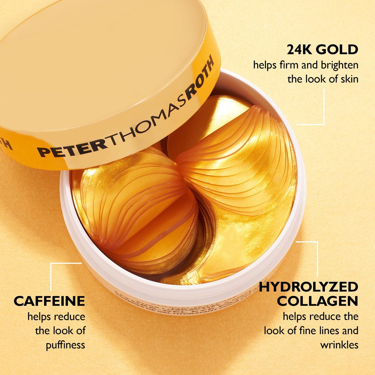 Peter Thomas Roth 24K Gold Firming Hydra-Gel Eye Patches - 60 Count Avelisse