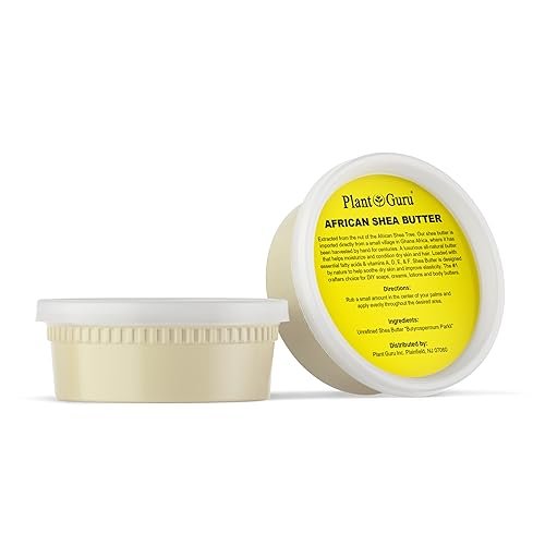 Plant Guru Raw African Shea Butter 8 oz – 100% Pure, Unrefined Ivory Shea Butter for Dry Skin, Face, Hair & DIY Soap Making - görsel 4