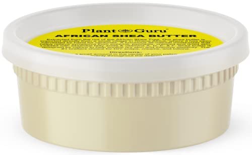 Plant Guru Raw African Shea Butter 8 oz – 100% Pure, Unrefined Ivory Shea Butter for Dry Skin, Face, Hair & DIY Soap Making - görsel 2
