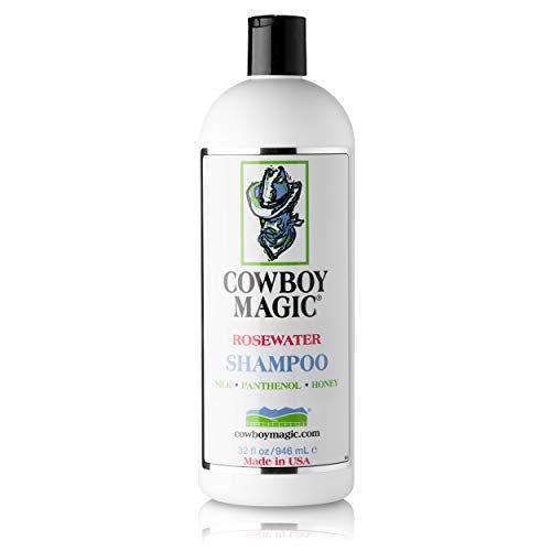 Cowboy Magic Shampoo, Conditioner & Detangler Set - 32 oz Each + 4 oz Shine - 3-Pack for Horses Avelisse