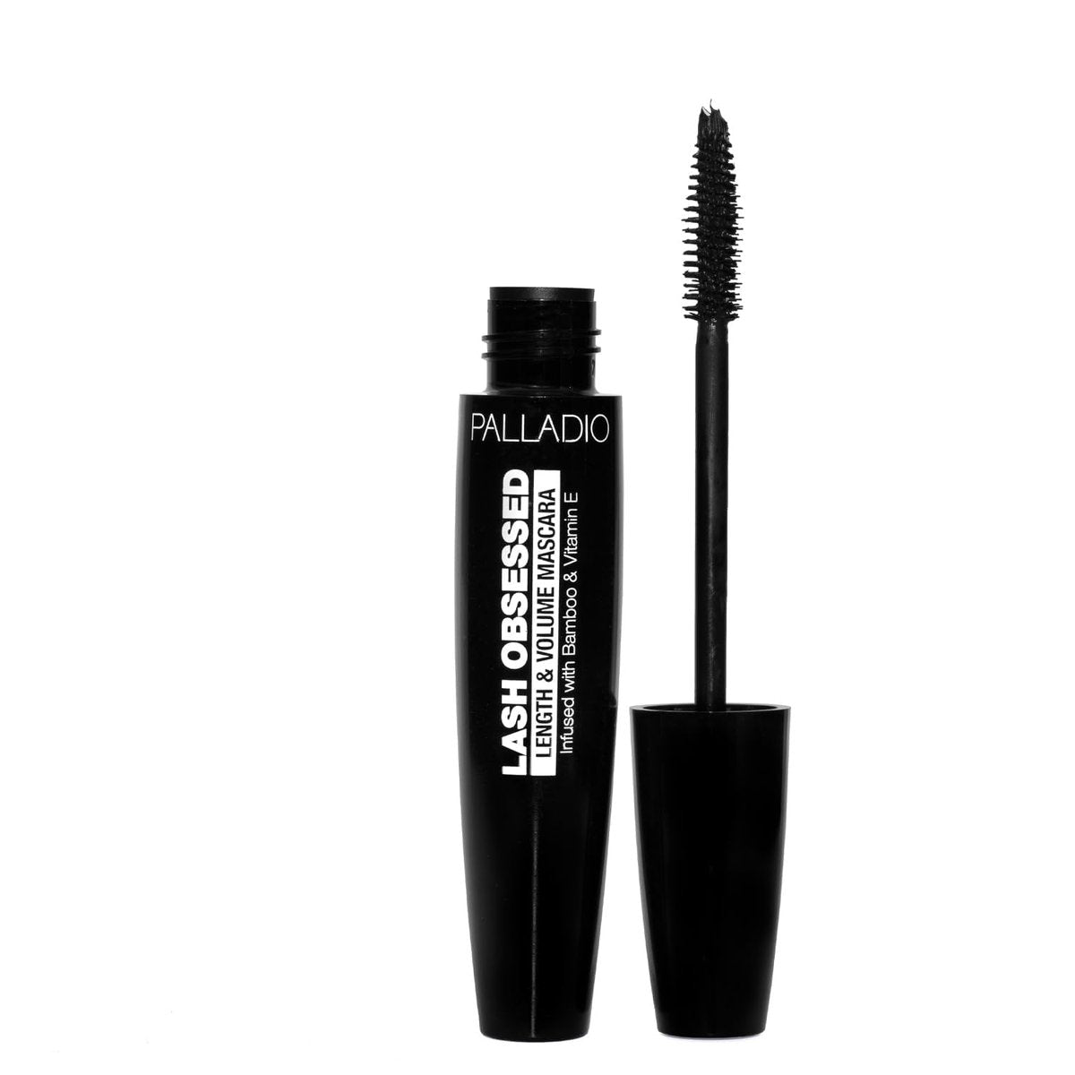 Palladio Lash Obsessed Mascara - Extreme Definition Lengthening Mascara, Amplifies Volume & Fullness, Black, 0.41 Fl Oz Avelisse