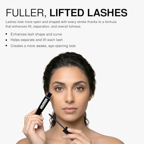 Palladio Lash Obsessed Mascara - Extreme Definition Lengthening Mascara, Amplifies Volume & Fullness, Black, 0.41 Fl Oz Avelisse