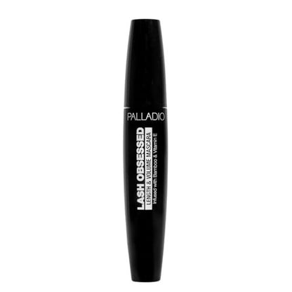 Palladio Lash Obsessed Mascara - Extreme Definition Lengthening Mascara, Amplifies Volume & Fullness, Black, 0.41 Fl Oz Avelisse