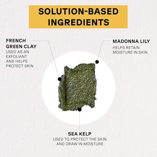 Acure Brightening Facial Scrub - Exfoliating Face Wash with Sea Kelp & French Green Clay, Gentle Daily Scrubber for Radiant Skin, 4 fl oz (Pack of 2) - görsel 10