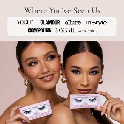 House of Lashes Latex-Free Clear Eyelash Glue for Sensitive Eyes, All-Day Wear, 2 Pack Avelisse
