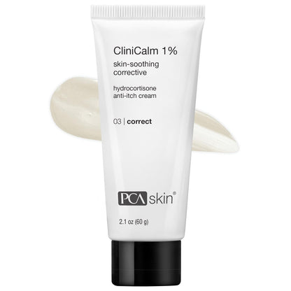 PCA SKIN CliniCalm 1% Maximum Strength Hydrocortisone Soothing Cream - Anti Itch Intense Therapy Moisturizing Face & Body Lotion with Aloe for Irritation, Eczema Relief, Itchy & Dry Skin (2.1 oz) Avelisse