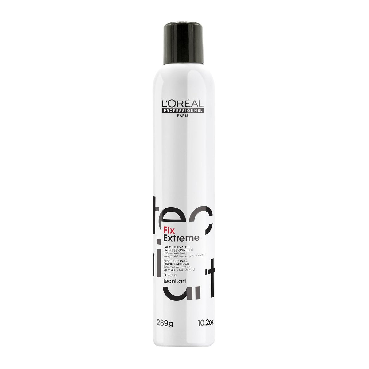 L'Oréal Professionnel Paris Fix Extreme Lacquer - Strong Hold Hairspray for All Hair Types, Anti-Frizz and Shine Avelisse