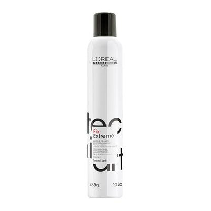 L'Oréal Professionnel Paris Fix Extreme Lacquer - Strong Hold Hairspray for All Hair Types, Anti-Frizz and Shine Avelisse
