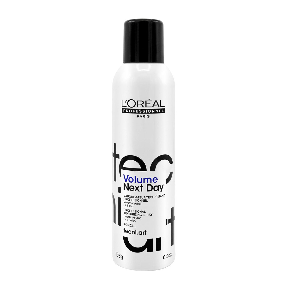 L'Oréal Professionnel Paris Volume Next Day Texture Hairspray – Light Hold, Matte Finish, 6.8 Fl Oz Avelisse
