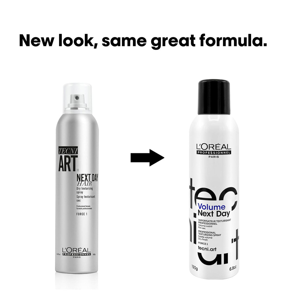 L'Oréal Professionnel Paris Volume Next Day Texture Hairspray – Light Hold, Matte Finish, 6.8 Fl Oz Avelisse