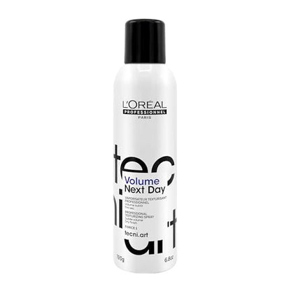 L'Oréal Professionnel Paris Volume Next Day Texture Hairspray – Light Hold, Matte Finish, 6.8 Fl Oz Avelisse