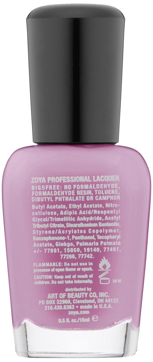 ZOYA Nail Polish - Lavender Perfector - 0.5 fl oz Long-Lasting Vegan Nail Lacquer Avelisse