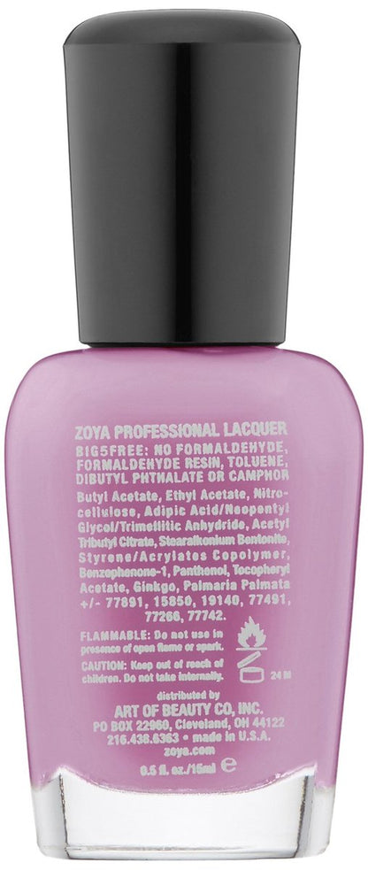 ZOYA Nail Polish - Lavender Perfector - 0.5 fl oz Long-Lasting Vegan Nail Lacquer Avelisse
