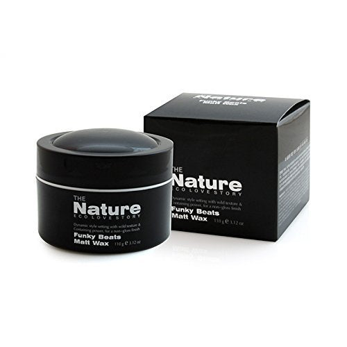 Nature Funky Beats Hair Styling Matt Wax - 3.8 oz Natural Hold Finish Avelisse