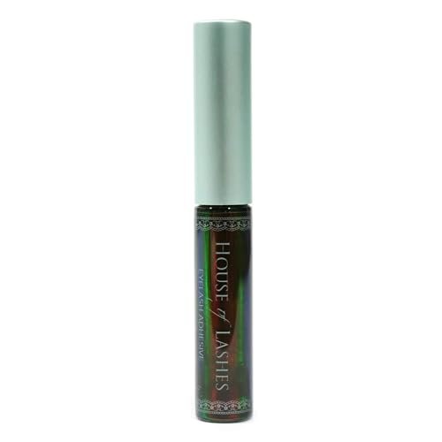 House of Lashes Dark Eyelash Glue Adhesive - Latex-Free, Cruelty-Free, 2-Pack (0.14 Fl Oz Each) Avelisse