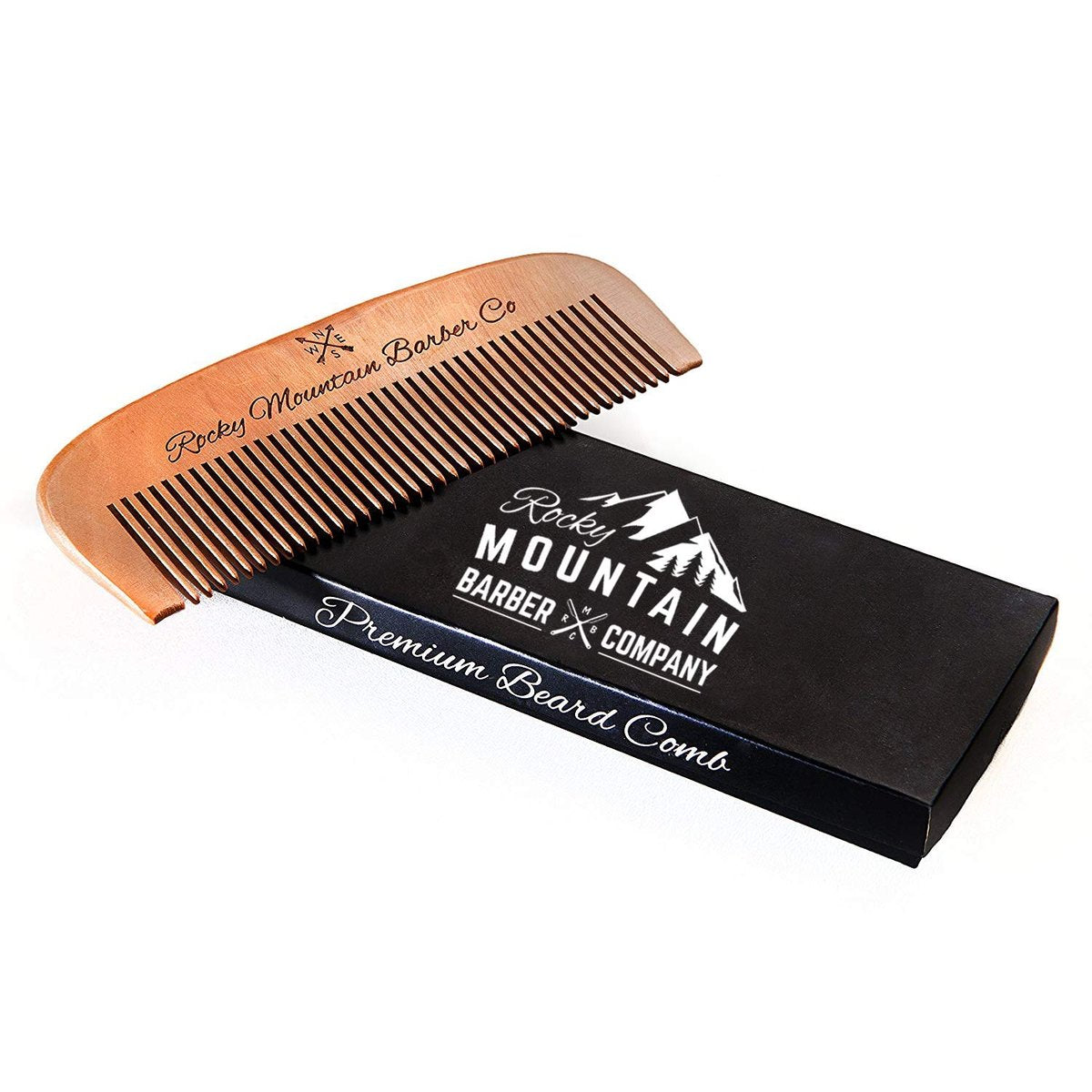 Handcrafted Wood Hair Comb – Anti-Static & No Snag for Beard, Head Hair & Mustache – Premium Gift Box Avelisse