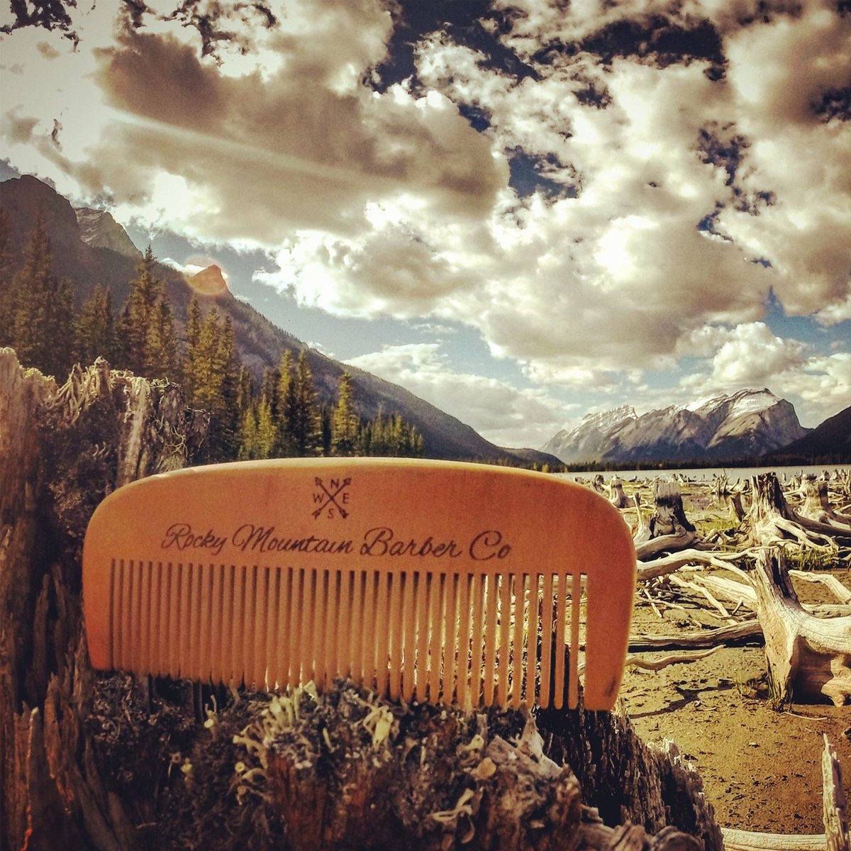 Handcrafted Wood Hair Comb – Anti-Static & No Snag for Beard, Head Hair & Mustache – Premium Gift Box Avelisse