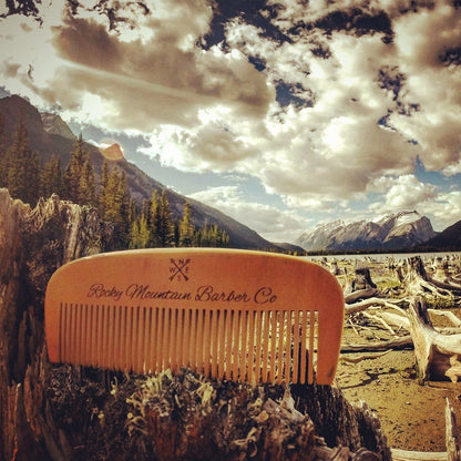 Handcrafted Wood Hair Comb – Anti-Static & No Snag for Beard, Head Hair & Mustache – Premium Gift Box Avelisse