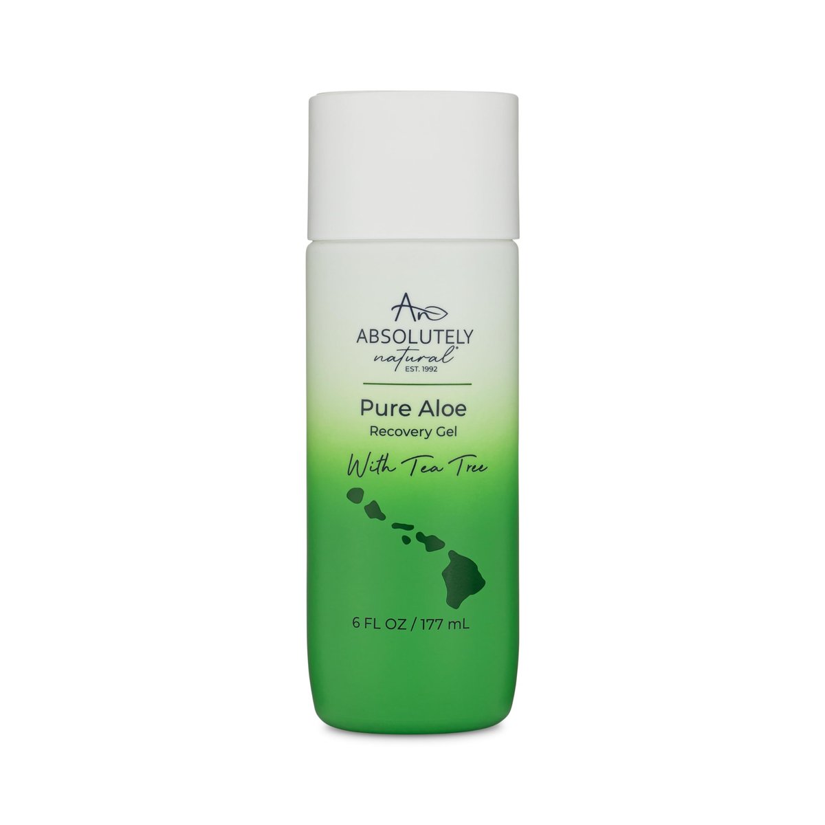 Absolutely Natural 100% Pure Aloe Vera Cooling Gel with Vitamin E & Eucalyptus - 6 oz Avelisse