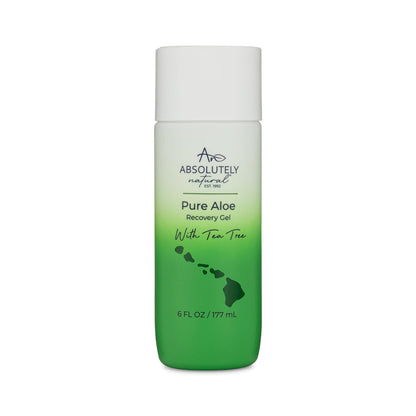Absolutely Natural 100% Pure Aloe Vera Cooling Gel with Vitamin E & Eucalyptus - 6 oz Avelisse