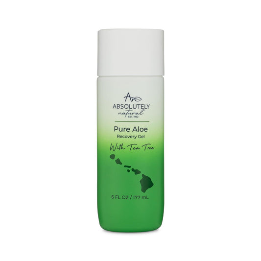 Absolutely Natural 100% Pure Aloe Vera Cooling Gel with Vitamin E & Eucalyptus - 6 oz Avelisse