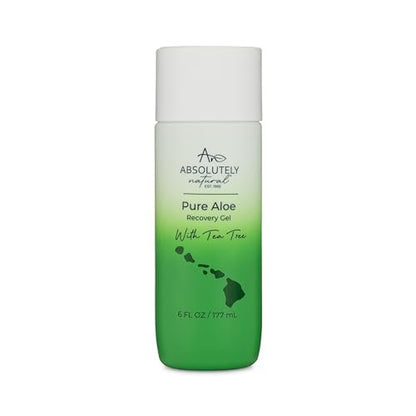 Absolutely Natural 100% Pure Aloe Vera Cooling Gel with Vitamin E & Eucalyptus - 6 oz Avelisse